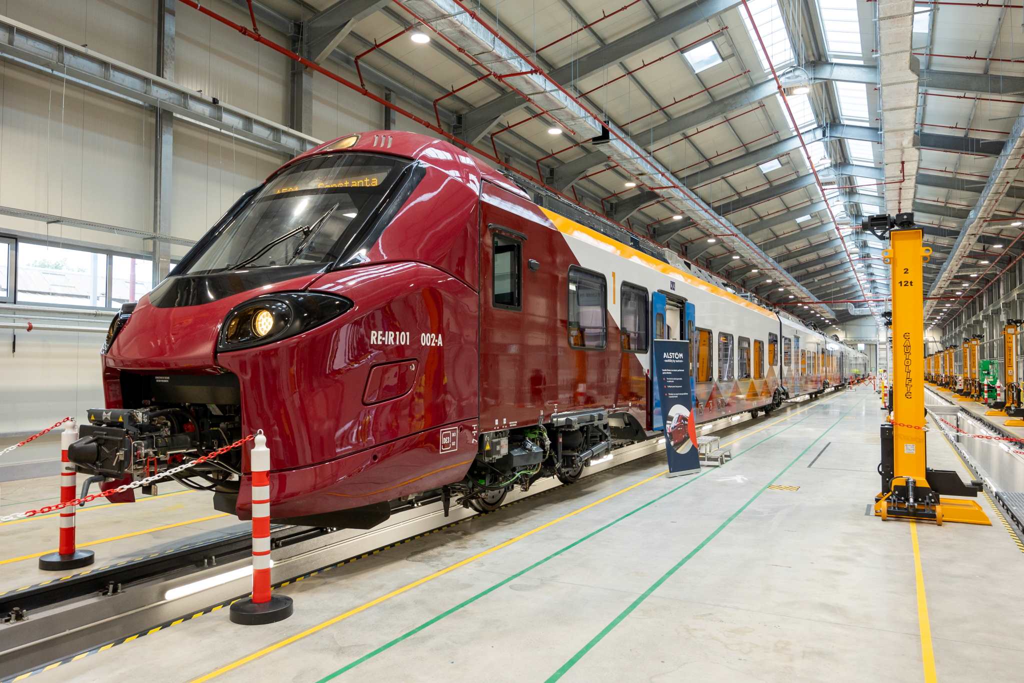 Alstom completes the first new maintenance depot in Romania designed ...