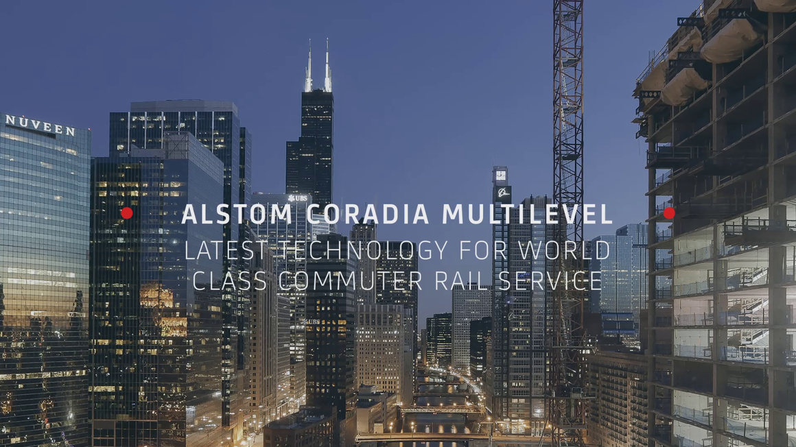 Video thumbnail: Alstom Coradia Multilevel for Metra