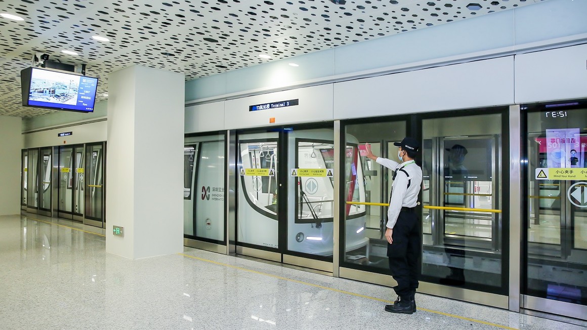 Alstom s driverless airport APM enters service at Shenzhen Bao an