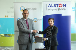 Alstom signs MOU with Ajman University