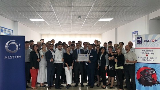 Alstom Foundation supports Agrotechnical College in Atbasar, Kazakhstan