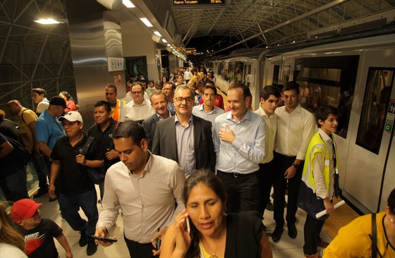 Les solutions innovantes d'Alstom pour la ligne 2 du métro de Panama entrent en service commercial