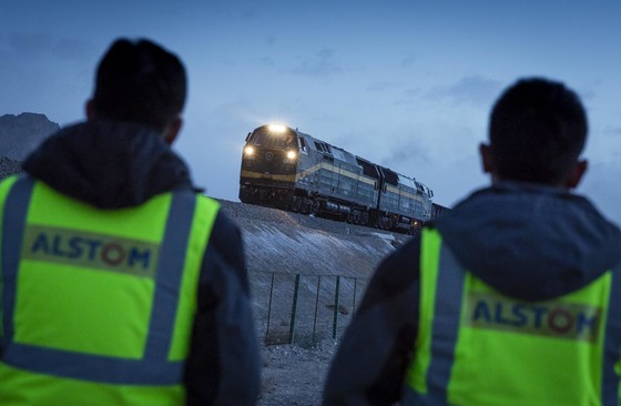 Last testing of the Alstom’s ITCS system before opening of a new station