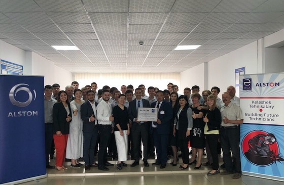 Alstom Foundation supports Agrotechnical College in Atbasar, Kazakhstan