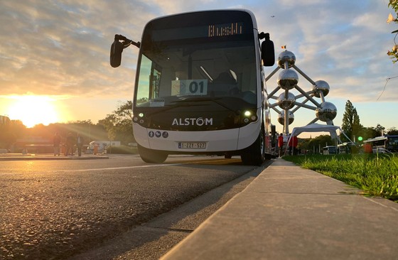 Alstom Aptis at Busworld 2019