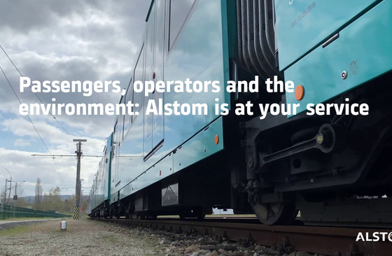 Thumbnail webnews: Passengers operators and the environment Alstom is at your service