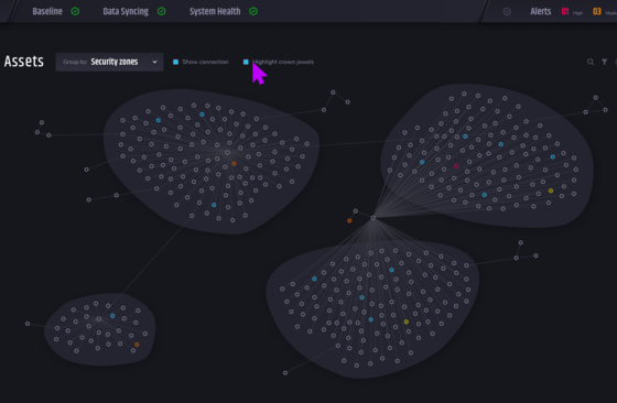 Cylus One Red Line asset map