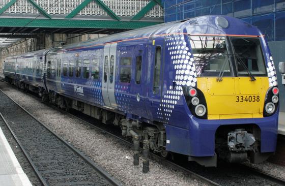 ScotRail’s Class 334 sits at Edinburgh 